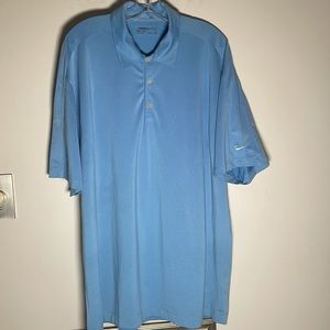 Nike Golf Dri-fit Polo Shirt Blue Men’s Big and Tall XL
